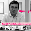 Screenshot z online schůzky s ministrem zahraničí Tomášem Petříčkem (foto Youth, Speak Up!)