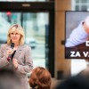 Manželka prezidenta ČR paní Eva Pavlová na setkání s dárci projektu Darujeme kroužky dětem (foto: Zuzana Havlínová)