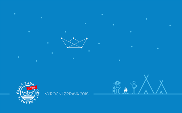 Titulní strana výroční zprávy ČRDM za rok 2018
